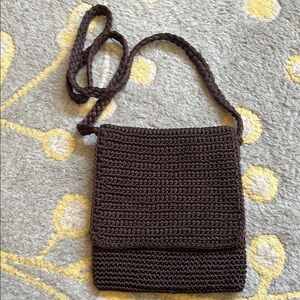 The Sak Brown woven crossbody